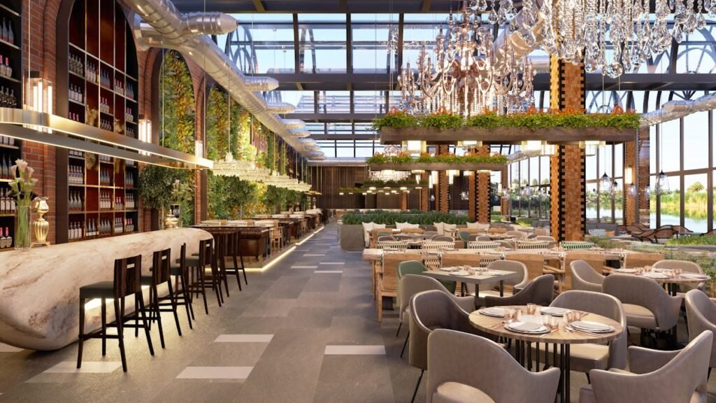 Aménagement et Rénovation de Restaurant et Hôtel à Reims